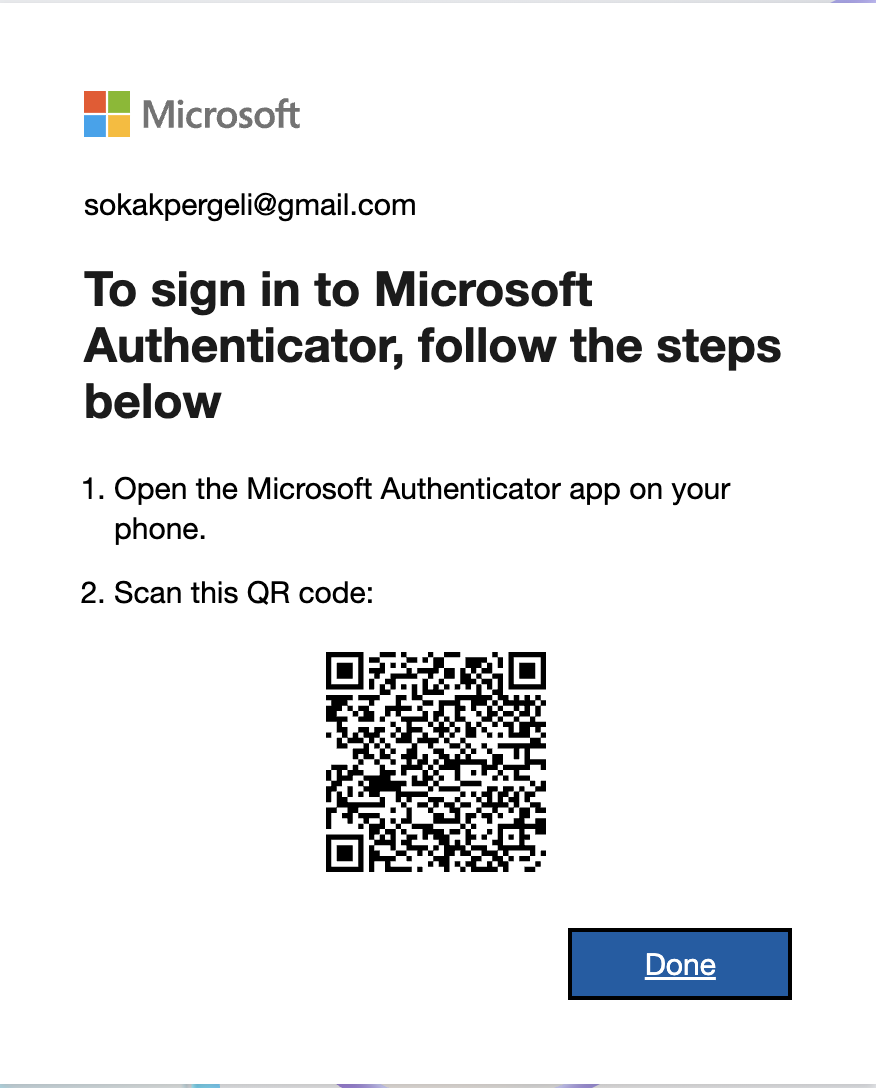 Scan QR code