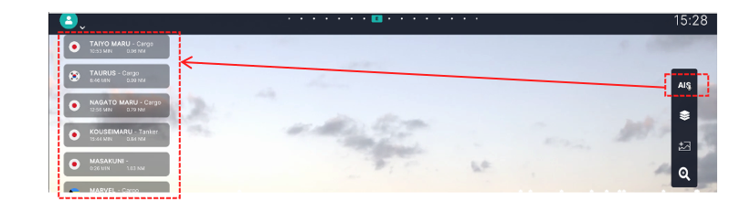A red line in the sky Description automatically generated