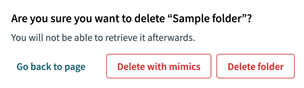 17 delete confirmation