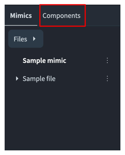 02 select components tab