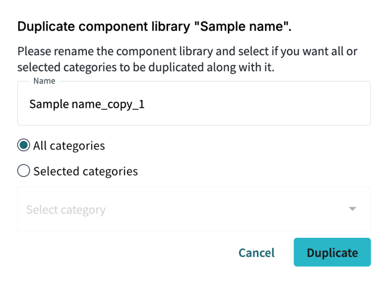 16 duplicate library window