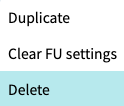 fu delete