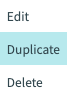 duplicate ops