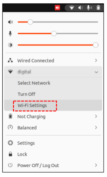 ネットワーク設定