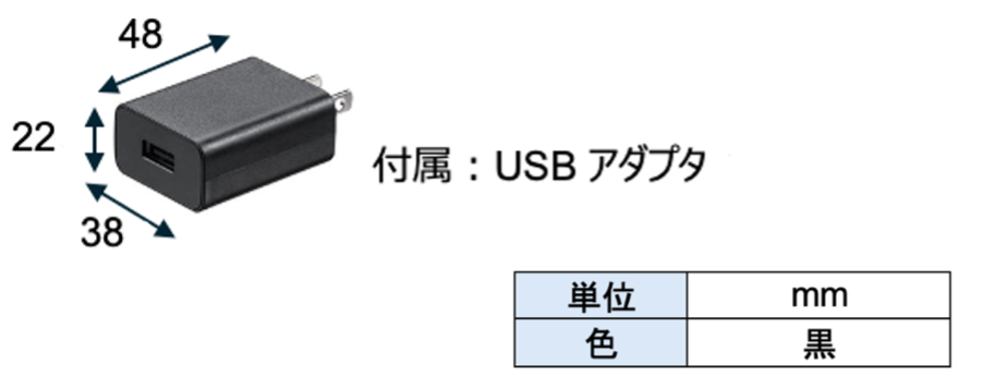 IMU付属アダプタ（イメージ）