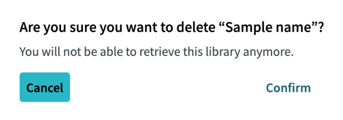 18 delete confirmation