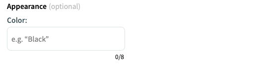 ops appearance(optional)